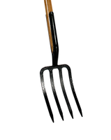 Spitvork+vaste veer 4 tands h85cm - afbeelding 2
