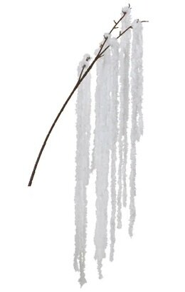 Spray polyester l15b5h80cm wit