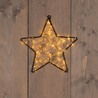 Ster 100led op batterij 26cm cw