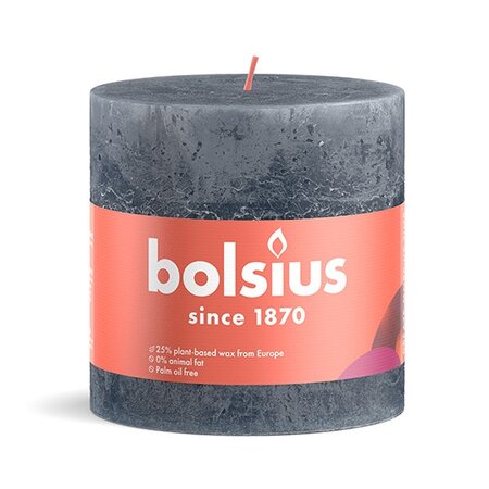 Stmpk rstk shine d10h10cm s.blue