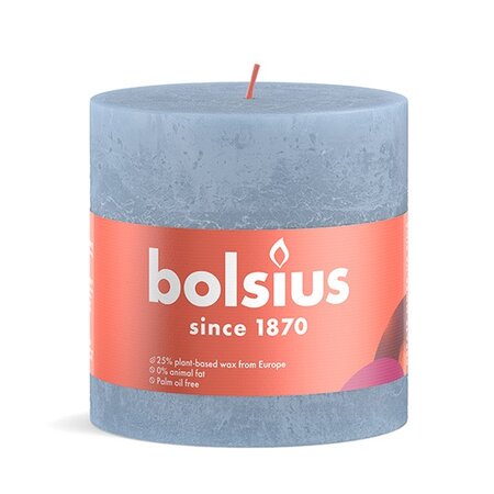 Stmpk rstk shine d10h10cm s.blue