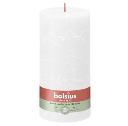 Stmpk rstk shine d10h20cm cl.white