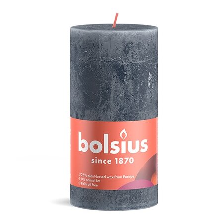 Stmpk rstk shine d6.8h13cm s.blue