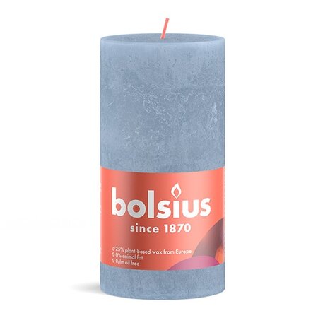 Stmpk rstk shine d6.8h13cm s.blue