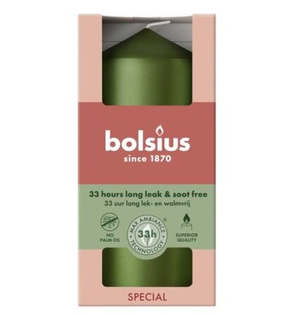 Stompkaars d5.8h12cm met.green