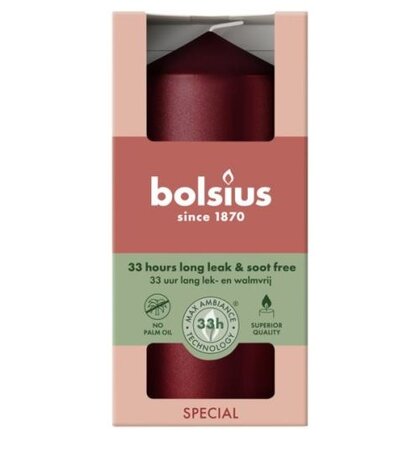 Stompkaars d5.8h12cm met.red