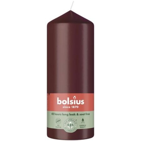 Stompkaars d5.8h15cm velvet red