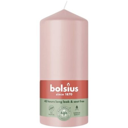 Stompkaars d6.8h13cm misty pink