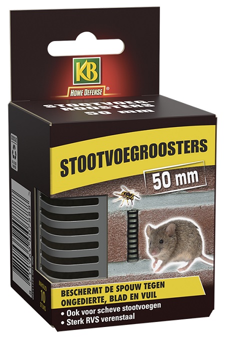 Stootvoegrooster 50mm 10st