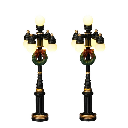 Street lantern l3.5b3.5h12cm 2st bo