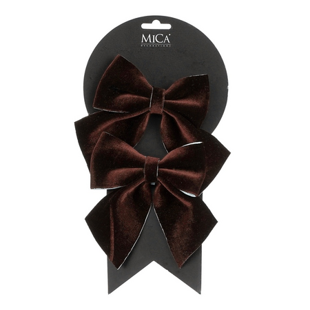 Strik l12b13h1cm bruin 2st