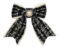 Strik polyester l2.50b11h14cm zwart