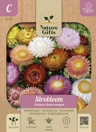 Strobloem zwitserse reuzen mengsel 100st