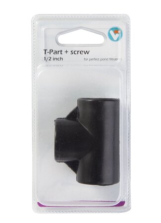 T-part+screw 1/2 inch