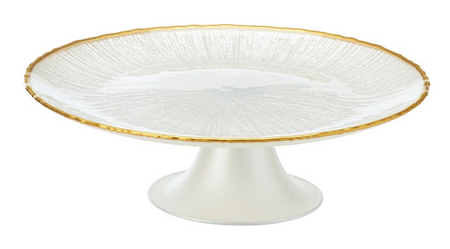 TAARTPLATEAU 21CM WIT KLEUR