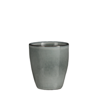 Tabo beker d7.5h8.5cm grijs