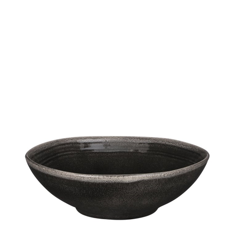 Tabo schaal d23.5h7.5cm zwart