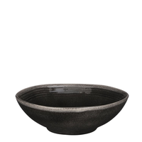 Tabo schaal d23.5h7.5cm zwart