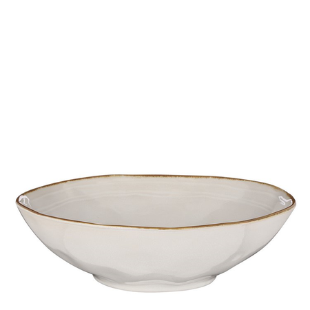 Tabo schaal d30.5h9cm wit