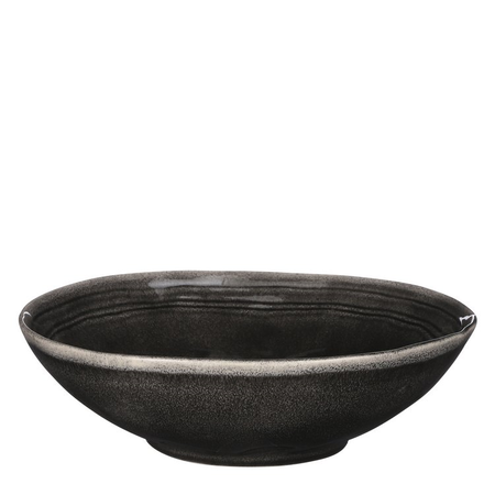 Tabo schaal d30.5h9cm zwart