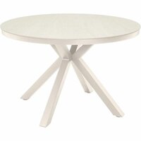 Tafel davos crema 118cm