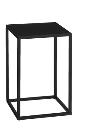 Tafel goa l25b25h90cm zwart