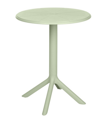 TAFEL ROND GROEN GRS UV POLYPR