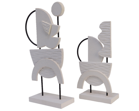 Tafeldecoratie mdf l16b7h30cm wt a2