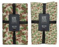 Tafelkleed pes l140h180cm grn/rd a2