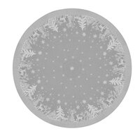 Tafelkleed rody d180cm donkergrijs