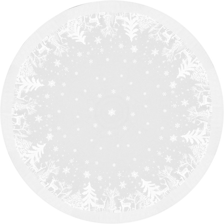 Tafelkleed rody d180cm dove white