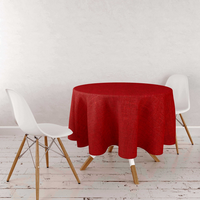 Tafelkleed tyra d160cm rood