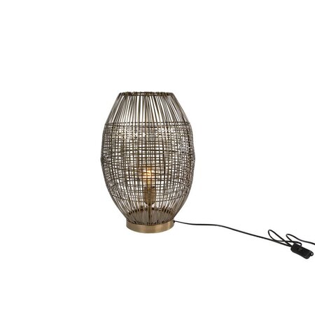 Tafellamp messing l34b34h48cm