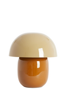 Tafellamp mimosa d30h34cm bruin