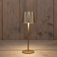 Tafellamp opldbr ribbel 27.5x9 gd