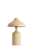 Tafellamp yebri mtl d20h46cm wit