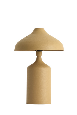 Tafellamp yebri mtl d20h54cm bruin