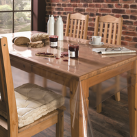 Tafelzeil b140cm transparant