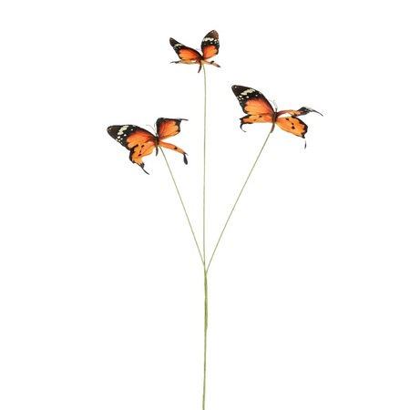 Tak vlinder l75cm oranje