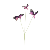 Tak vlinder l75cm paars