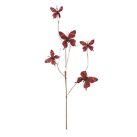 Tak vlinder l94cm bordeaux