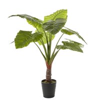 Taro in pot d110h130cm groen (Zijde-plant)
