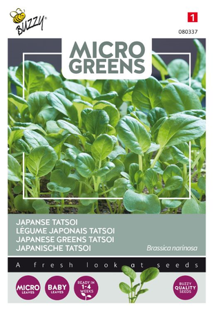 Tatsoi microgreens 1g - afbeelding 1