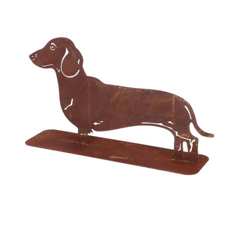 Teckel 37.8x10.0x30.6cm bruin