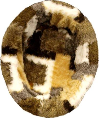 Teddymand mixkleur/geblokt nr.3 60c