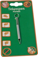 Tekentang metaal op blister 8cm