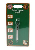 Tekentang metaal op blister 8cm - afbeelding 2