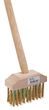 Terrasbezem klein staal