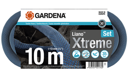 Textielslang lianoa xtreme 10m set