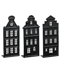 Theelchthdr huis l12b6h30cm zwrt a3